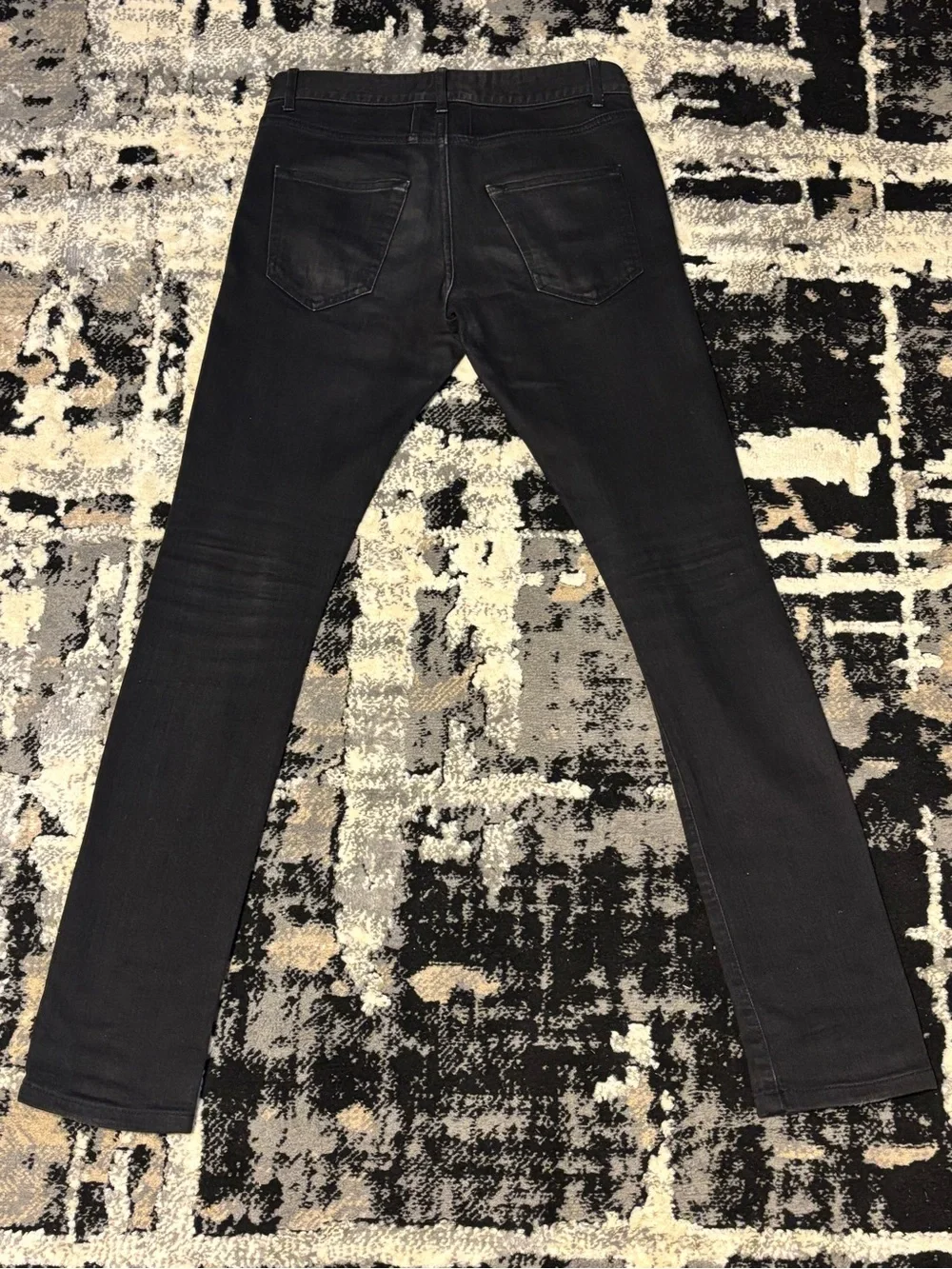 Saint Laurent Aw14 knifecut denim